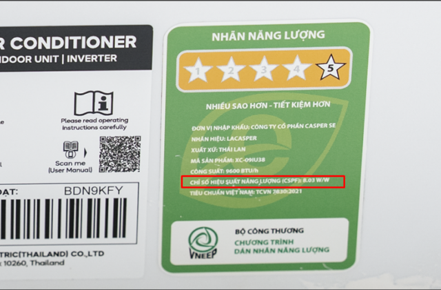 Những Chỉ Số Quyết Định Hiệu Quả Tiết Kiệm Điện Của Điều Hòa