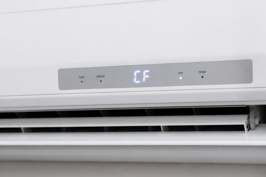 Hiểu Rõ Mã CF Trên Điều Hòa: Nguyên Nhân và Giải Pháp Nhanh Tại Nhà