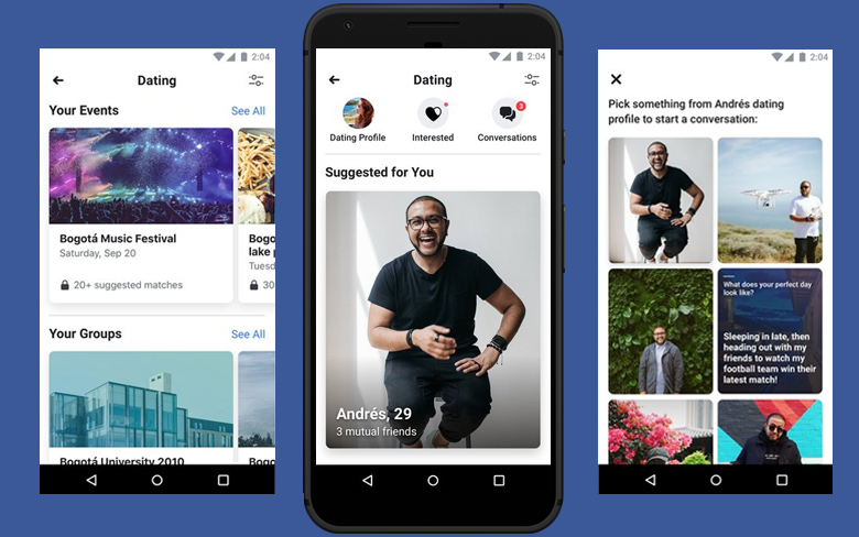 Bạn dễ dàng tìm thấy người cùng sở thích tại Facebook dating