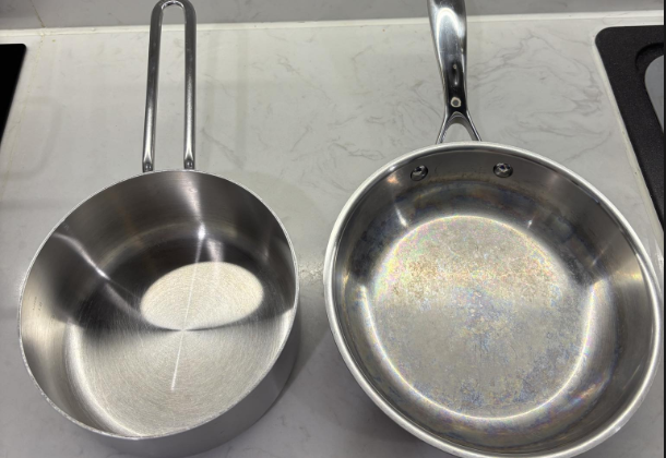 Cách Giải Thích Hiện Tượng Nồi Inox Sạch Bóng Hay Loang Lổ Sau Khi Rửa Trong Máy