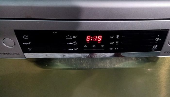 Khắc Phục Những Mã Lỗi Thường Gặp Trên Máy Rửa Bát Bosch