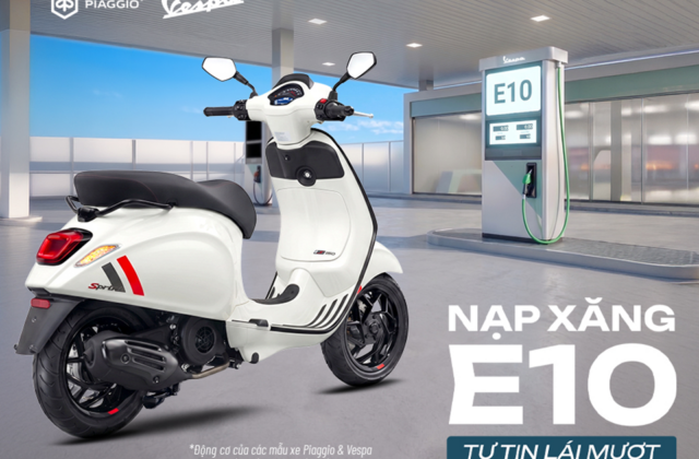 Tối Ưu Hóa Trải Nghiệm Với Xăng E10 Trên Các Mẫu Xe Piaggio Và Vespa