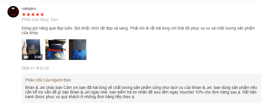 Khám Phá Đánh Giá Sản Phẩm Bút Ký Doanh Nhân Brian & Jet BJ003 7 review bút ký BJ003
