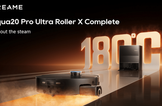 Dreame Aqua20 Pro Ultra Roller X Complete: Robot hút — lau có phun hơi nước nóng và con lăn mở rộng